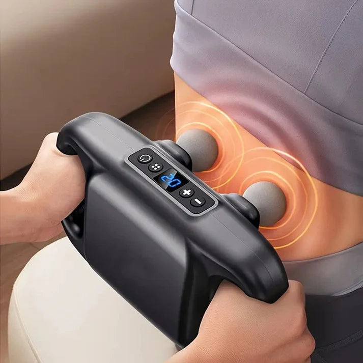 Electric Massage Gun with Multiple Heads