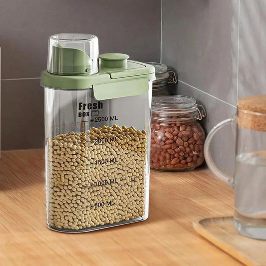 Hermetic Container with Dispensing Spout and Doser 2.5 Liters